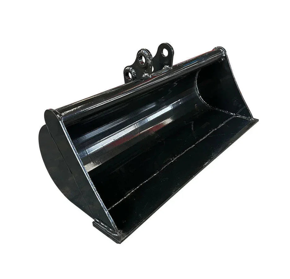AGT 32" Toothless Bucket For 1-2ton Mini Excavators | 12EX-WD32B