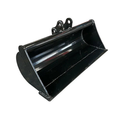 AGT 32" Toothless Bucket For 1-2ton Mini Excavators | 12EX-WD32B