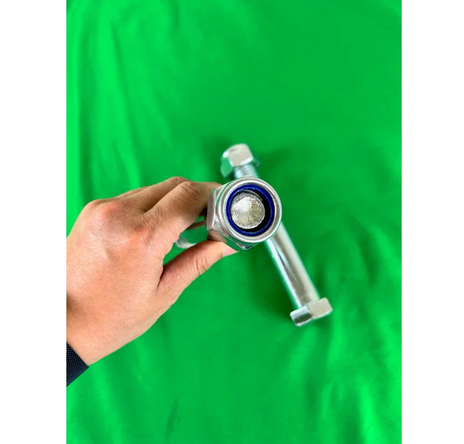 AGT Mini Excavator 0.98in/25mm Bucket Pins Bolt/Nut Connection Accessories 1 Set | AGT-25MMBKTPIN