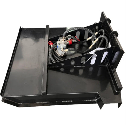 AGT 35in Mini Skid Steer Brush Cutter with 2 Blades Loader Attachments | M-RC