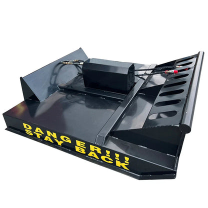 72" Skid Steer Brush Cutter Mower Attachment-Land Clearing Attachment | RC72