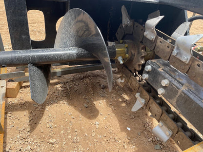 48" Skid Steer Trencher Attachment | ECSSCT72