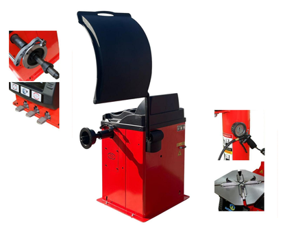 Wheel Balancer 10''-24'' Rim Diameter, With Protection Hood | WB24